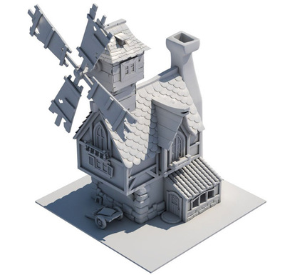 虛擬世界的基石 游戲場景3D建筑模型的設計藝術(shù)與技術(shù)
